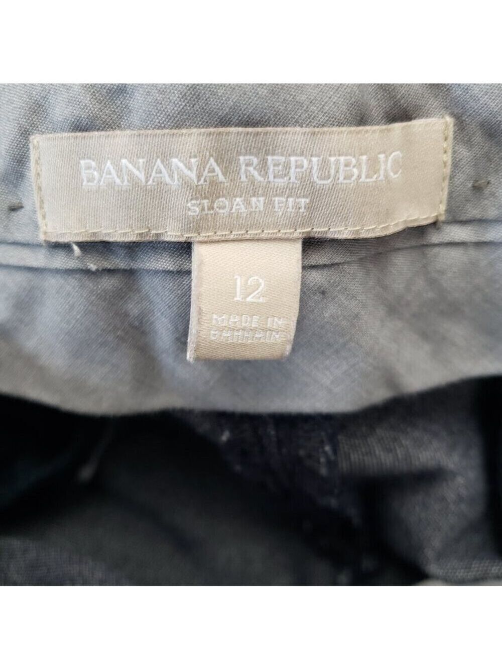Banana Republic Sloan Fit Navy Dress Pants Women’s 12 - Picture 6 of 11